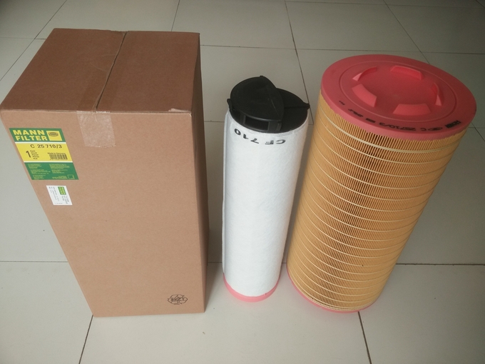 MANN C25710/3 Luftfilter-Filterelement für Atlas-Schrauben-Luftkompressor-Luftfilter-Element 0