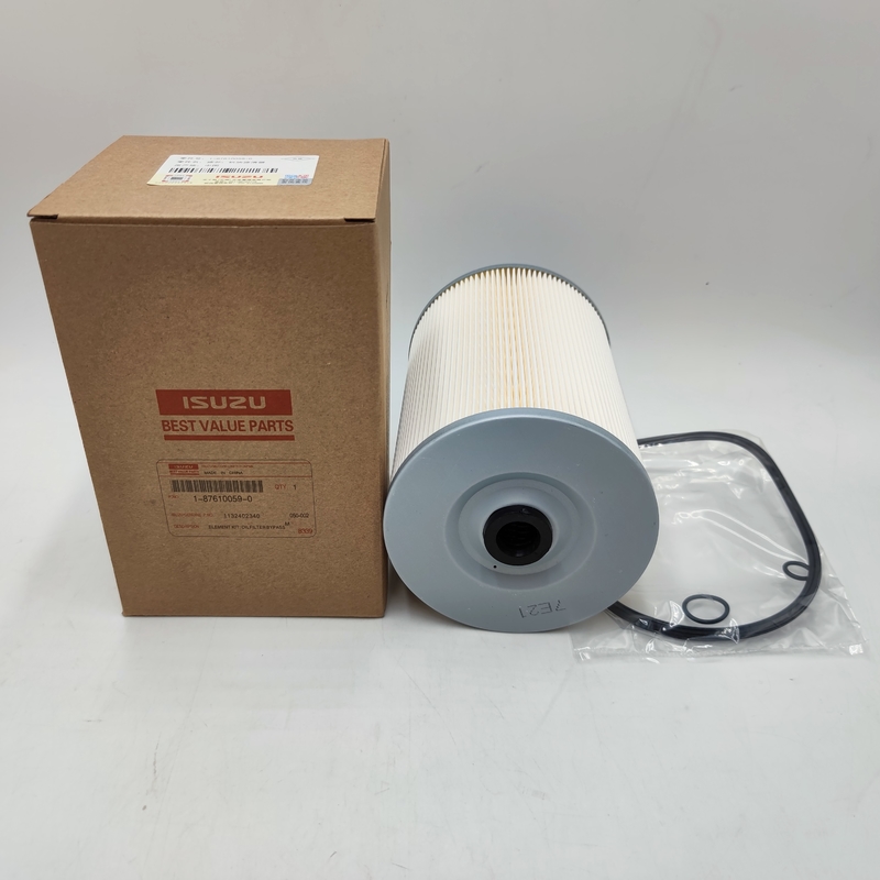 Niedriges Widerstand-Fluss-Schmierölfilter-Element 1-87610059-0