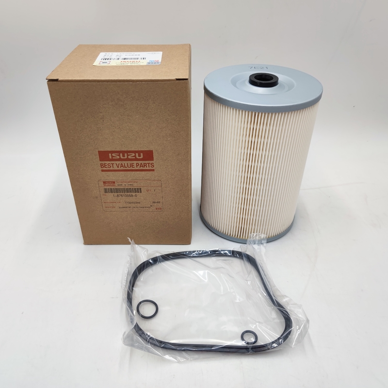 Niedriges Widerstand-Fluss-Schmierölfilter-Element 1-87610059-0