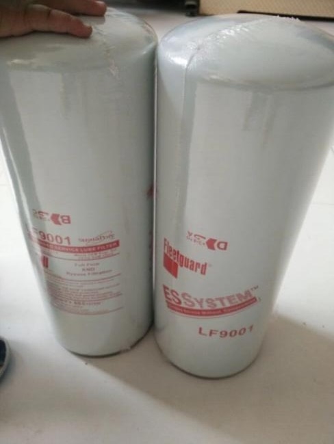 Rostfreier Ölfilter Lf9009 Fleetguard ISO9001 für entfernen Öl-Verunreinigungen