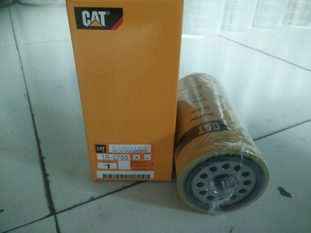 1R-0750 CAT Ölfilter For 336D 345D 349D Bagger Glass Fiber Material