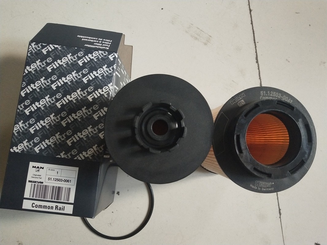 Diesel-Kraftstofffilter 12503-0061 des LKW-1kg mit 15×15×28cm Größe