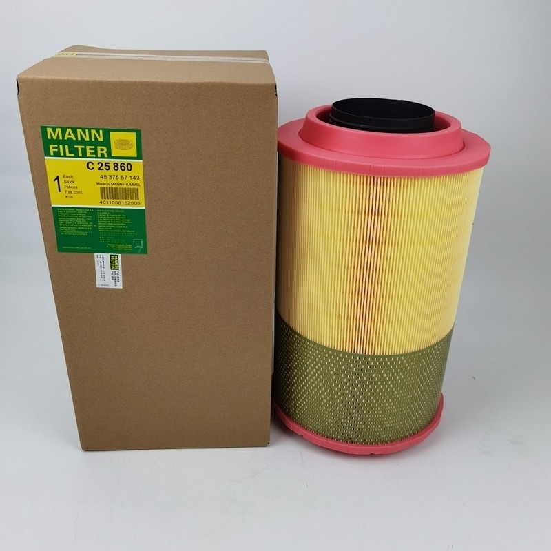 Mann-Schrauben-Kompressor-Luftfilter C258602 1631043500 für Minenindustrien