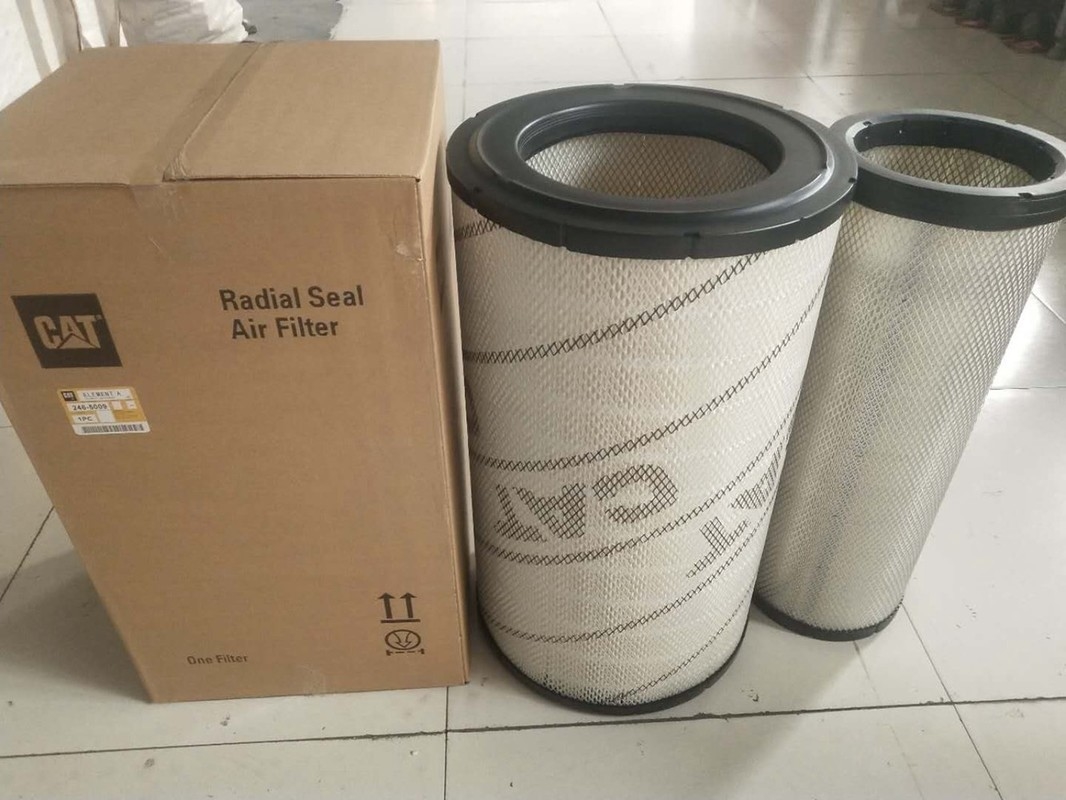 246 5010 246 5009 LKW-Luftfilter für CAT Generator ISO-Zertifikat