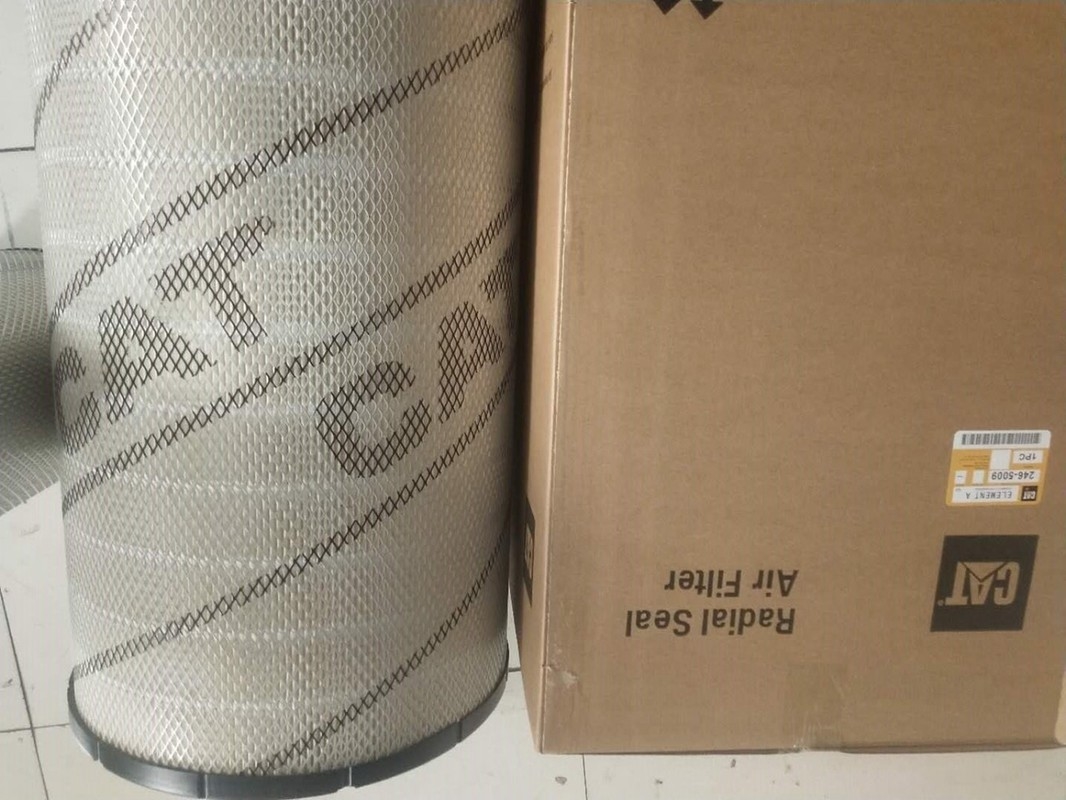 246 5010 246 5009 LKW-Luftfilter für CAT Generator ISO-Zertifikat
