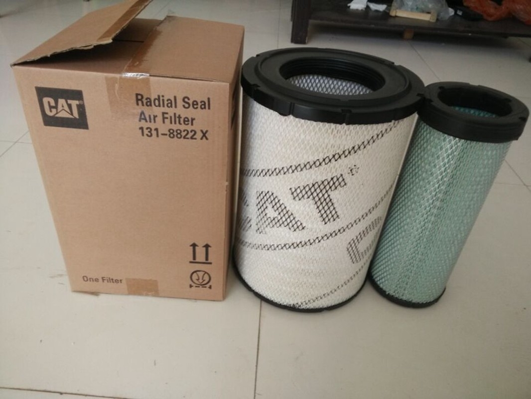 131-8822X 131-8821 Luftfilter-Filterelement für Bagger 320D 320C